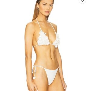 DEVON WINDSOR White Floral Bikini